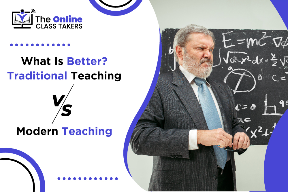 traditional teaching vs modern teaching